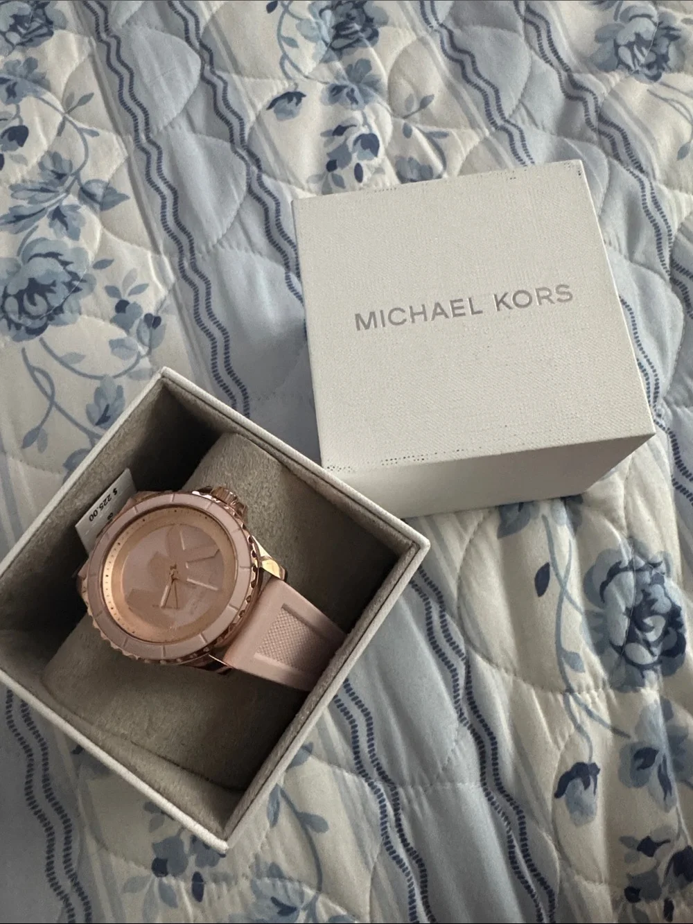Michael Kors Pink Silicone Watch – New with Tags & Box